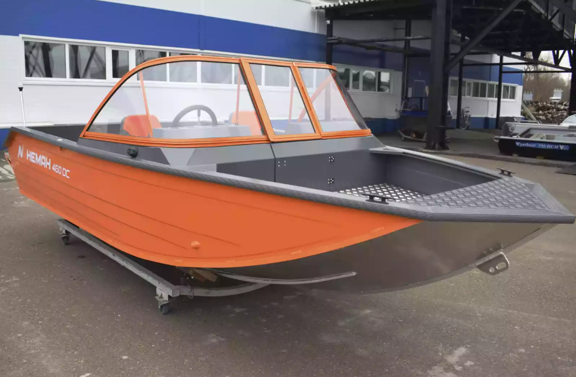 Алюминиевый катер Неман-480 DCM FISH в Тюмени