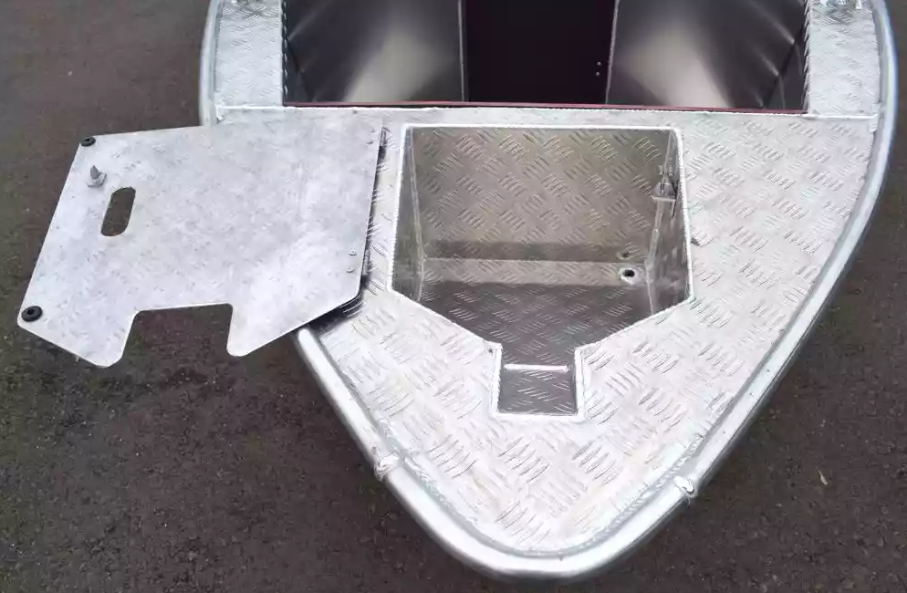 Алюминиевая лодка Wyatboat-390 DCM Увеличенный борт в Тюмени