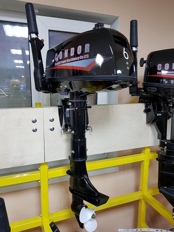 Лодочный мотор Condor F6HS без бака 12 л. в Тюмени