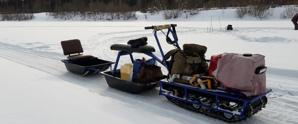 Мотобуксировщик Альбатрос-L 9 без фары в Тюмени