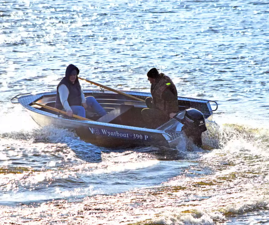 Алюминиевая лодка Wyatboat-390 P в Тюмени