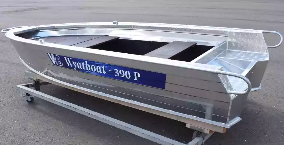 Алюминиевая лодка Wyatboat-390Р Fish в Тюмени