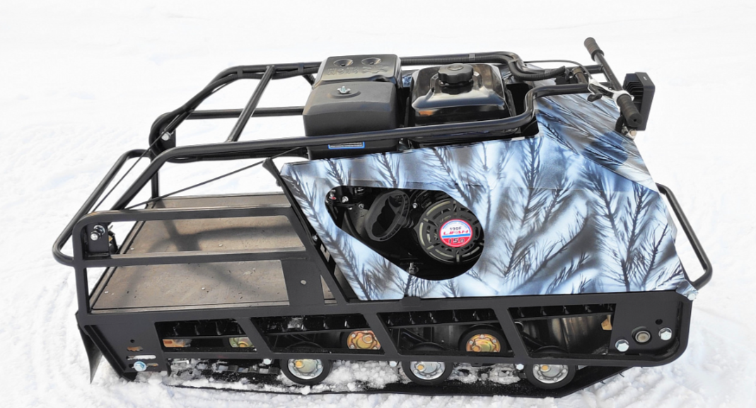 Мотобуксировщик Irondog (Железная собака) M500 20  Камуфляж Охотник в Тюмени