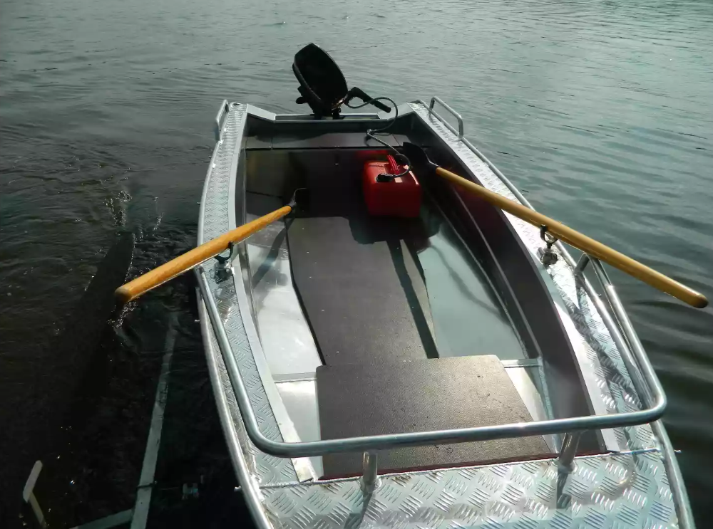 Алюминиевая лодка Wyatboat-390 У в Тюмени