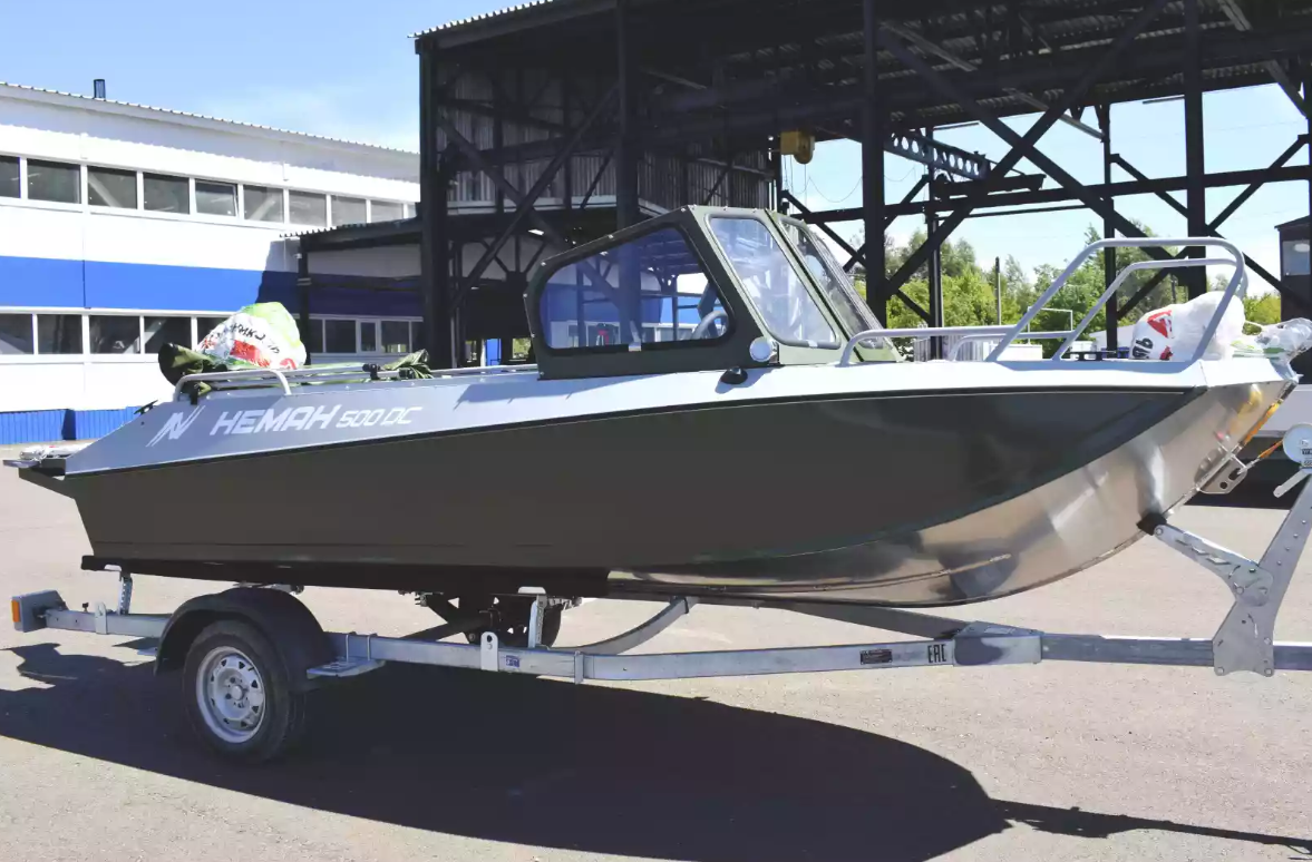 Алюминиевый катер Неман-500 DC Pro в Тюмени