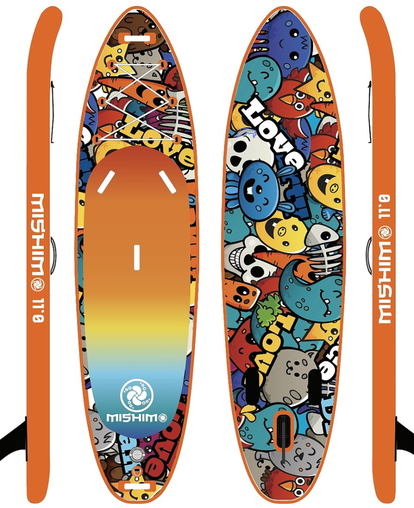 SUP (САП) Доска MISHIMO CRAZY-LINE 10.6’ (325см) в Тюмени