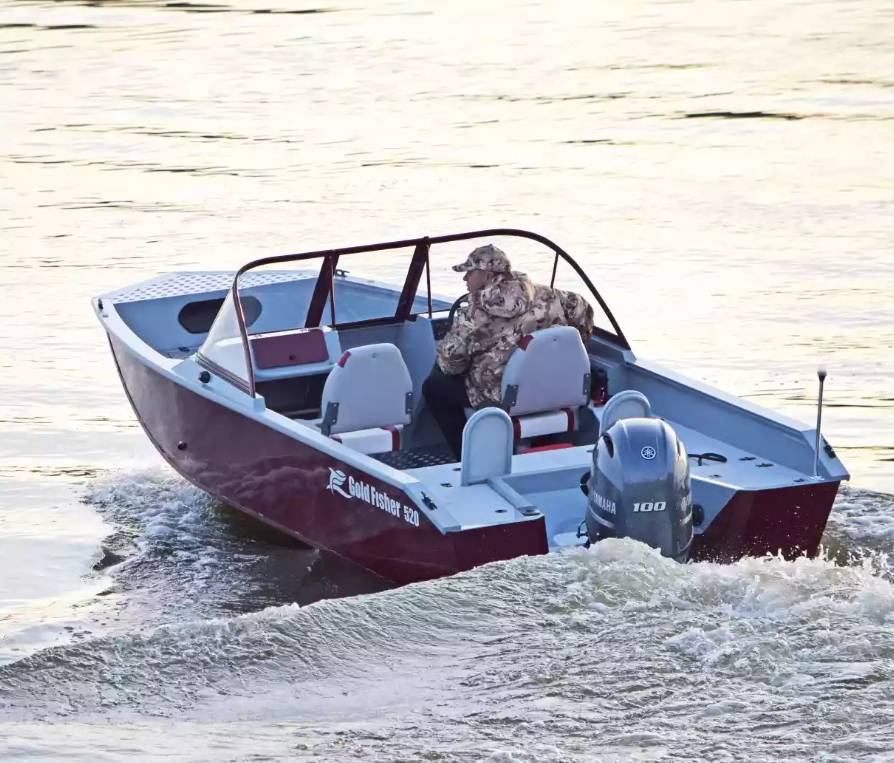Алюминиевый катер Gold Fisher 520 DCM FISH в Тюмени