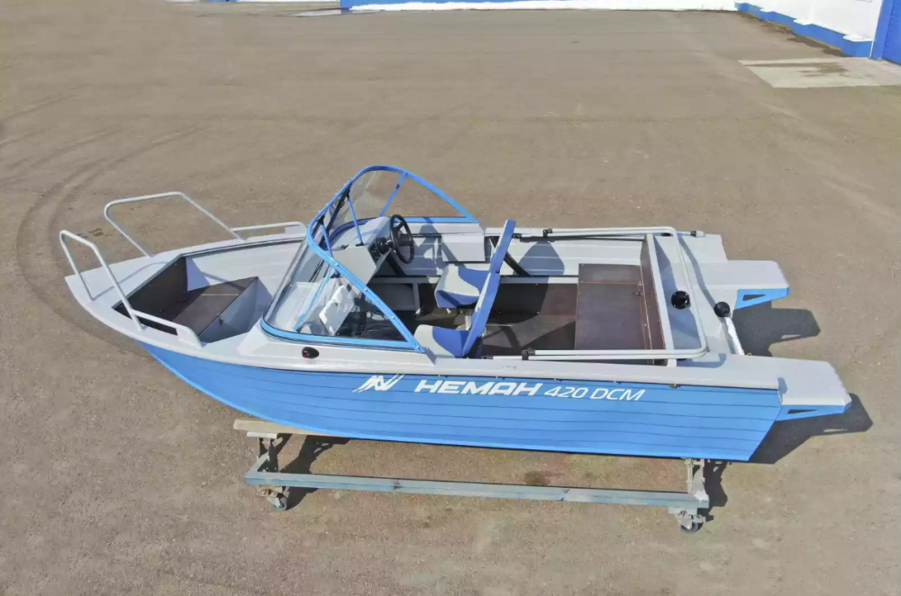 Алюминиевый катер Неман-420 DCM NEW в Тюмени