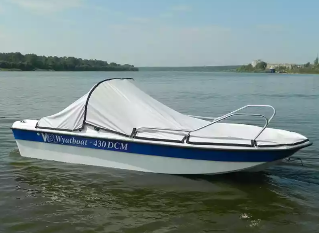 Стеклопластиковый катер Wyatboat-430 DCM (тримаран) в Тюмени
