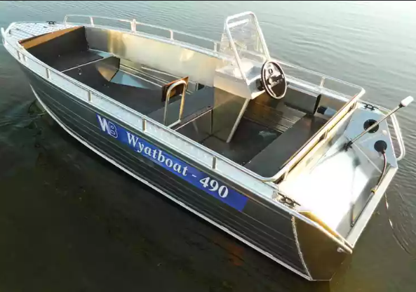 Алюминиевый катер Wyatboat-490 C в Тюмени