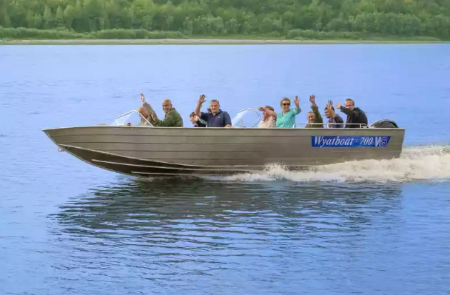 Алюминиевый катер Wyatboat-700 в Тюмени