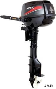 Лодочный мотор 4-х тактный HDX F 5 BMS в Тюмени