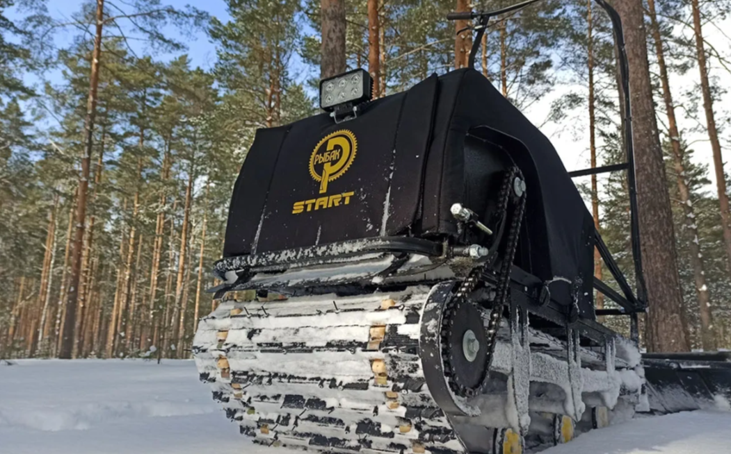 Мотобуксировщик РЫБАК СТАРТ Lifan 15 л.с (тканный капот) в Тюмени