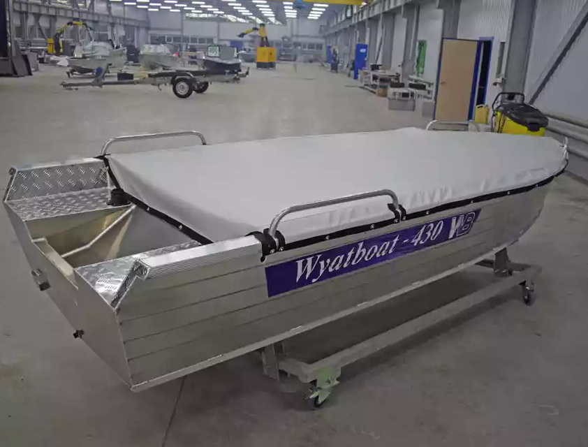 Алюминиевая лодка  Wyatboat-430 Р в Тюмени