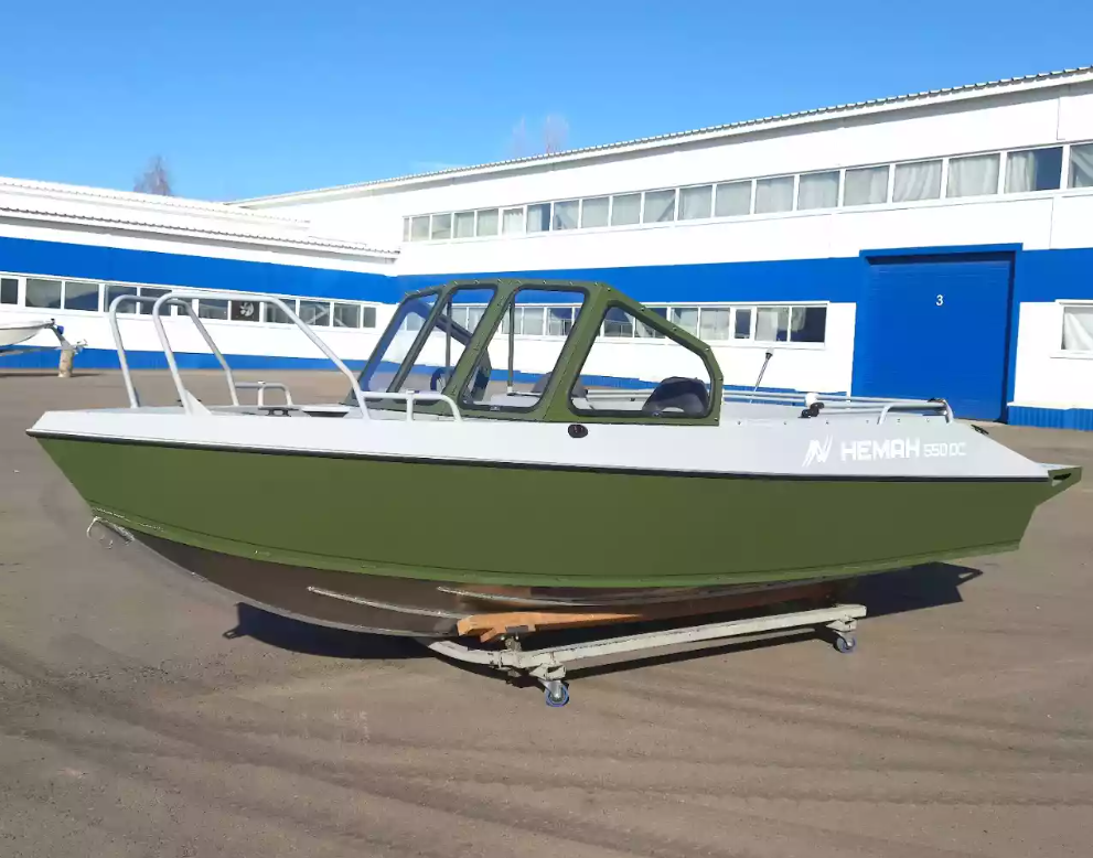 Алюминиевый катер Неман-550 DC Pro в Тюмени
