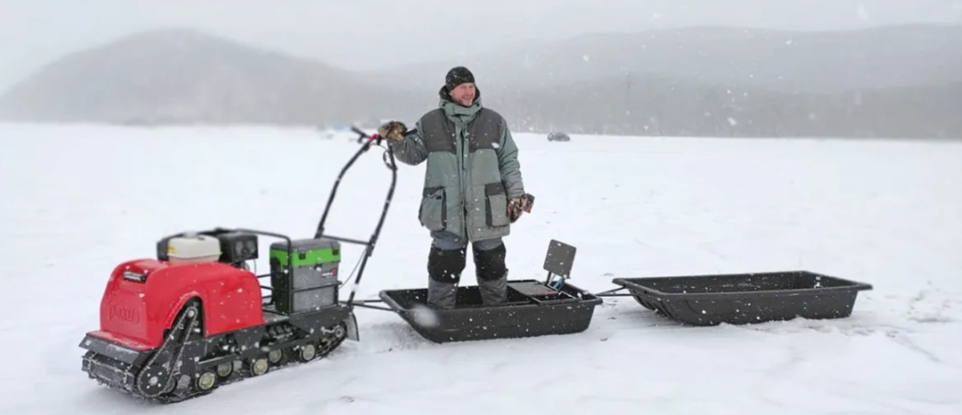 Мотобуксировщик PAXUS 500 9 л.с. HONDA в Тюмени