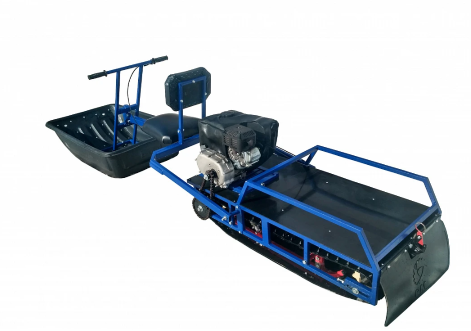 Мотобуксировщик толкач Альбатрос-XL8 с модулем. С фарой, тележки в Тюмени