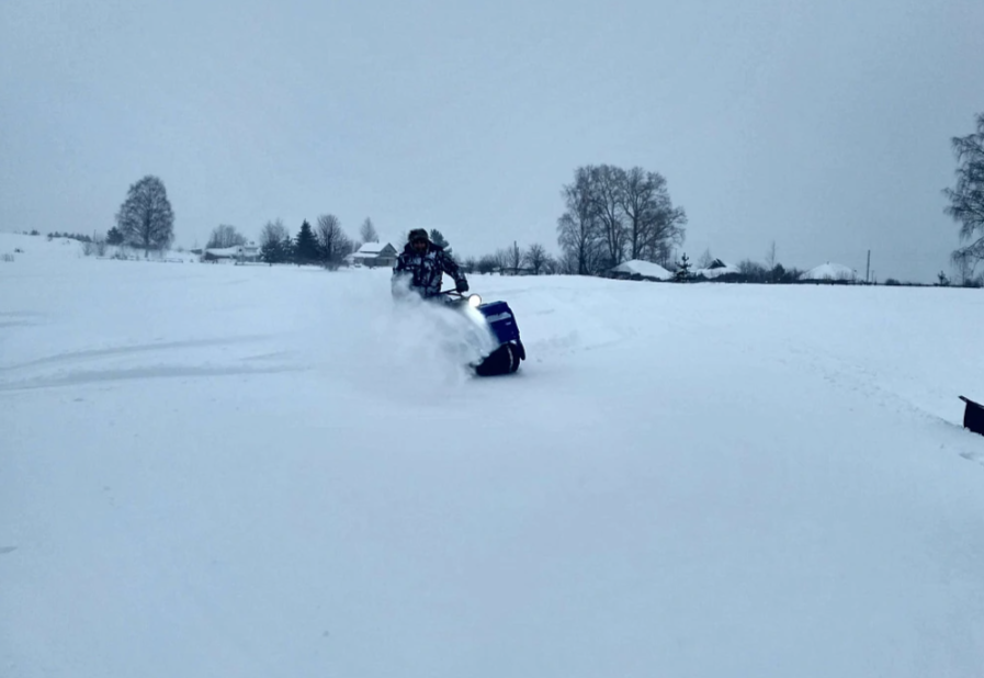 Мотобуксировщик Альбатрос-XLV 9 тележки, 1450 мм в Тюмени