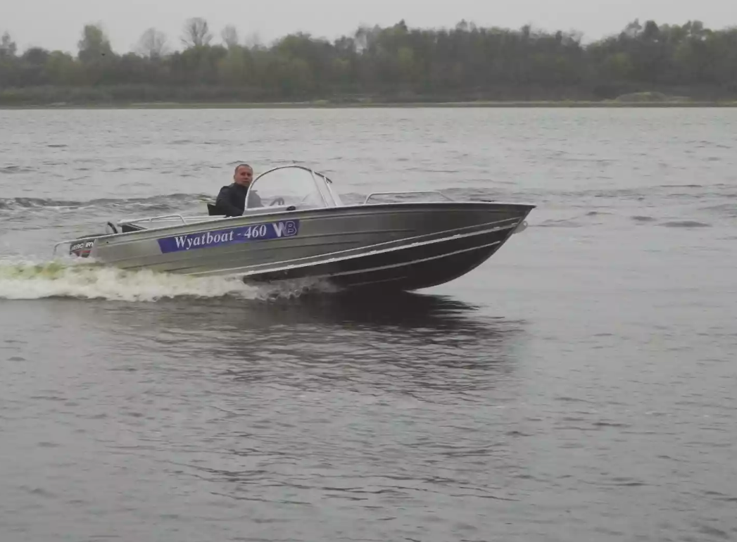 Алюминиевый катер Wyatboat-460 DCM в Тюмени