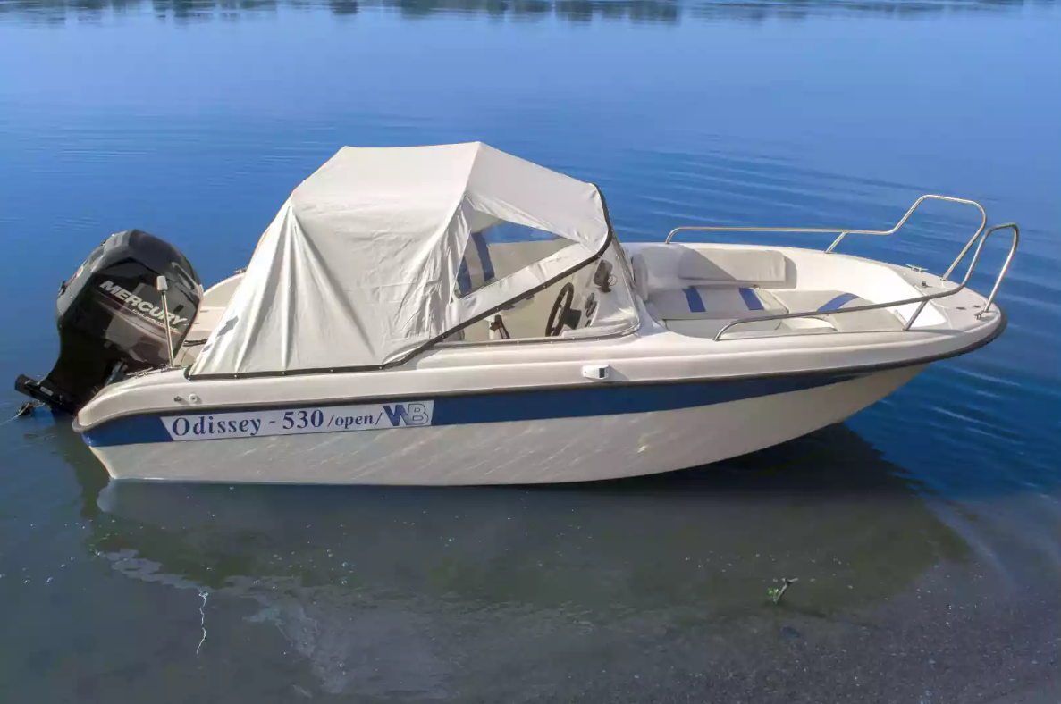 Стеклопластиковый катер Neman-530 Open в Тюмени