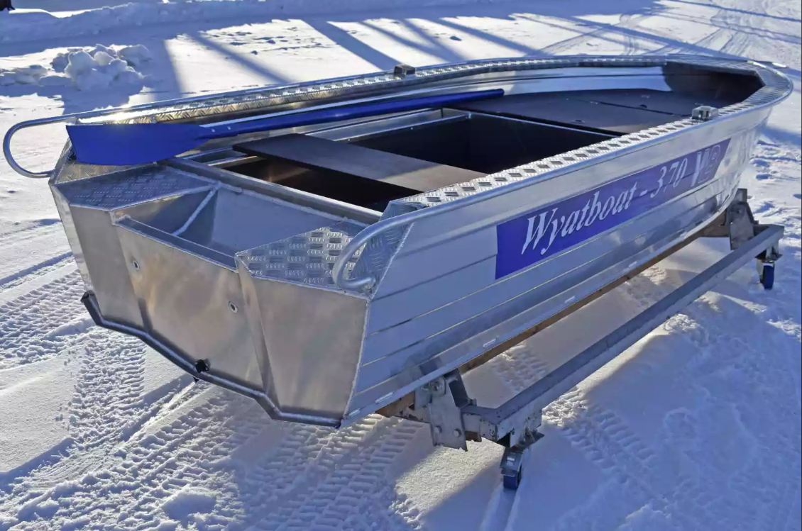 Алюминиевая лодка Wyatboat-370 Р FISH в Тюмени