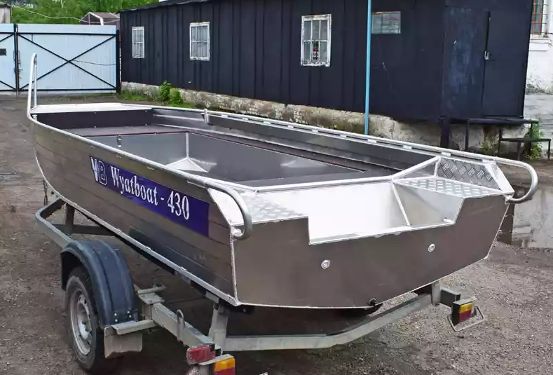 Алюминиевая лодка  Wyatboat-430 Master в Тюмени