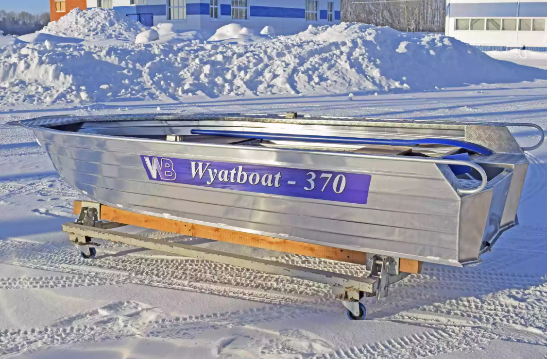 Алюминиевая лодка Wyatboat-370 Р FISH в Тюмени
