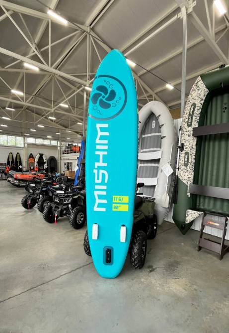 SUP (САП) Доска MISHIMO PRO-MAX Light Teal 11’ (335см) в Тюмени