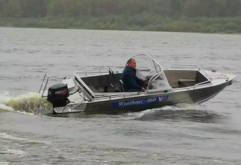 Алюминиевый катер Wyatboat-460 DCM в Тюмени