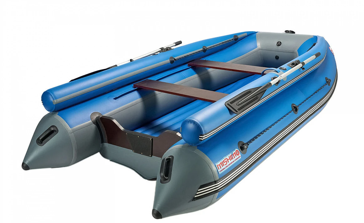 КОМПЛЕКТ ЛОДКА MISHIMO FAMILY LITE 350 + МОТОР 9,9 (15) Л.С. в Тюмени