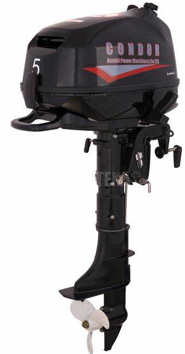Лодочный мотор Condor F5HS без бака 12 л. в Тюмени