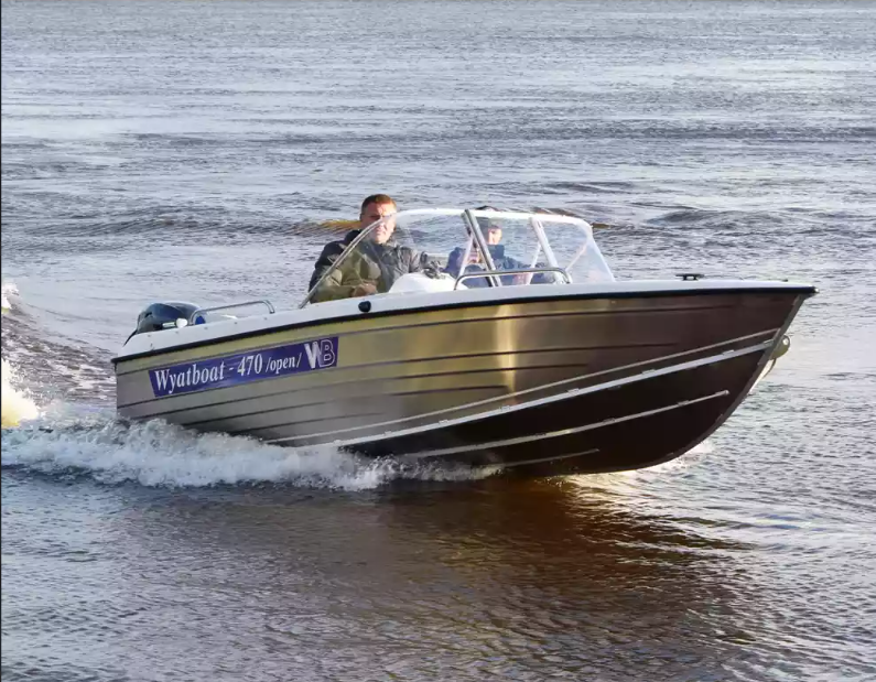 Комбинированный катер Wyatboat-470 Open в Тюмени