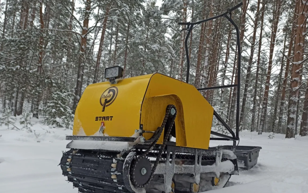 Мотобуксировщик РЫБАК СТАРТ Lifan 15 л.с. (металлический капот) в Тюмени