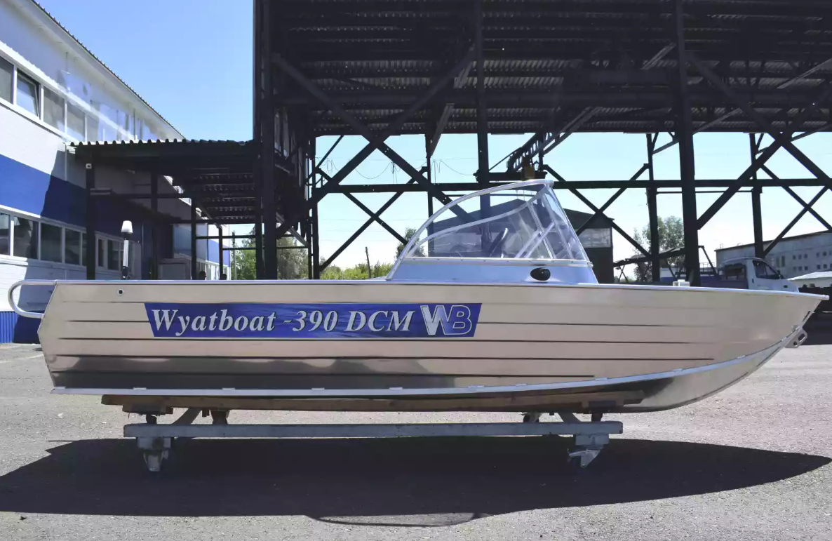 Алюминиевый катер Wyatboat-390 DCM в Тюмени