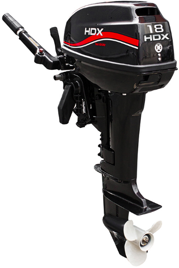 Лодочный мотор 2-х тактный HDX R series TE 18 BMS в Тюмени