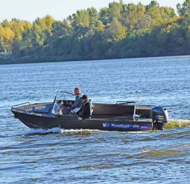 Алюминиевый катер Wyatboat-490 Pro в Тюмени