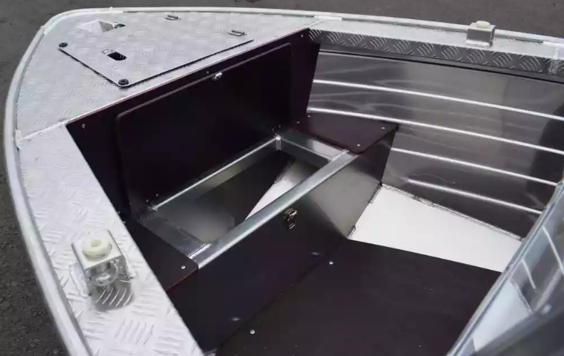 Алюминиевый катер Wyatboat-390 DCM Увеличенный борт в Тюмени