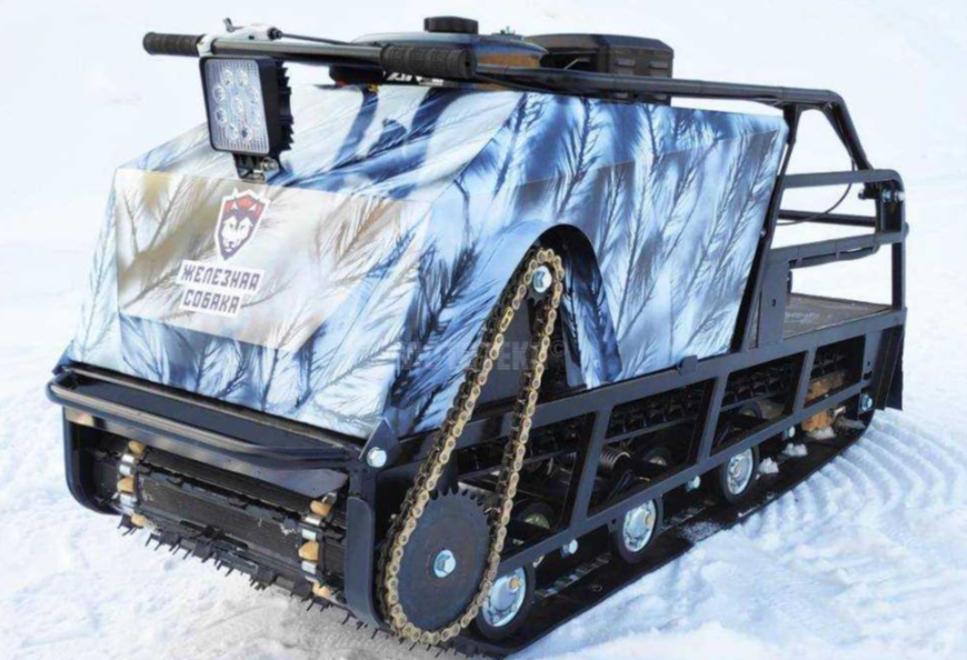 Мотобуксировщик Irondog (Железная собака) M500 20  Камуфляж Охотник в Тюмени