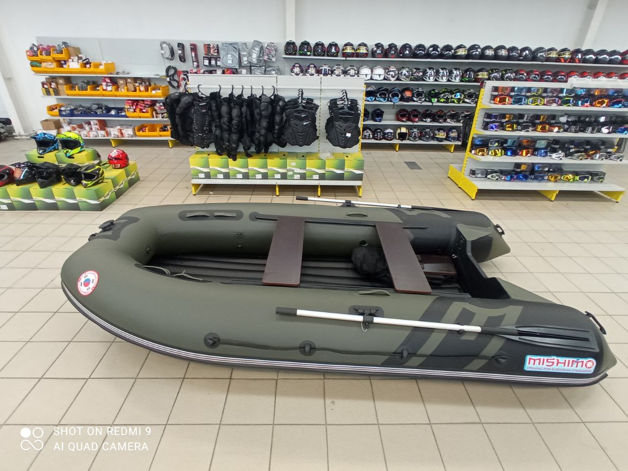 Лодка MISHIMO RIVER JET 460 под водомет в Тюмени