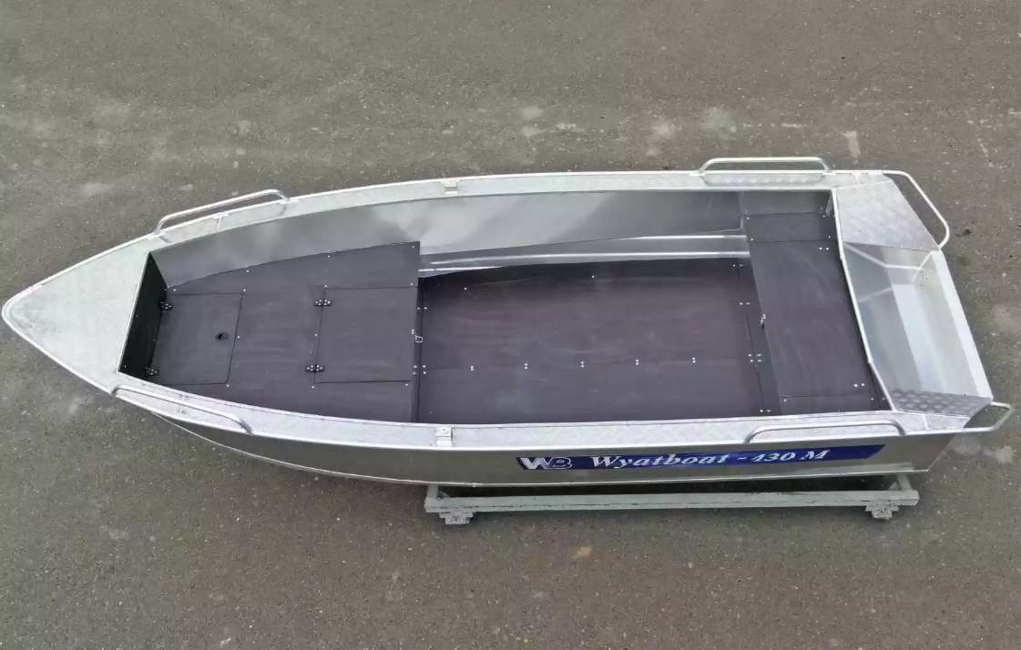 Алюминиевая лодка  Wyatboat-430М FISH в Тюмени