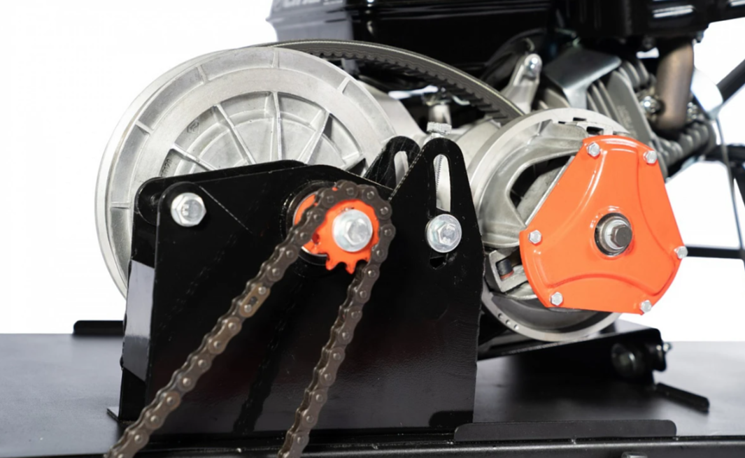 Мотобуксировщик БУРЛАК-M2 LFS 13 л.с. с эл/зап (передний привод, склизы) в Тюмени