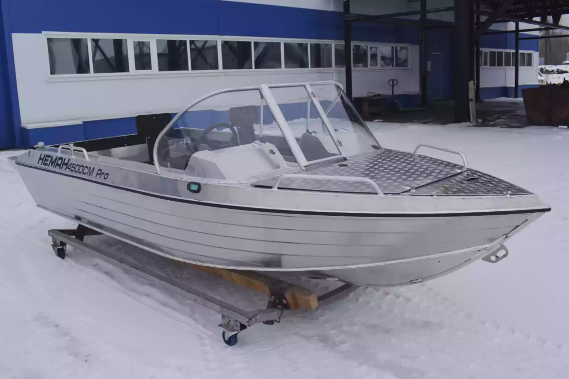 Алюминиевый катер Neman-450 DCM PRO в Тюмени