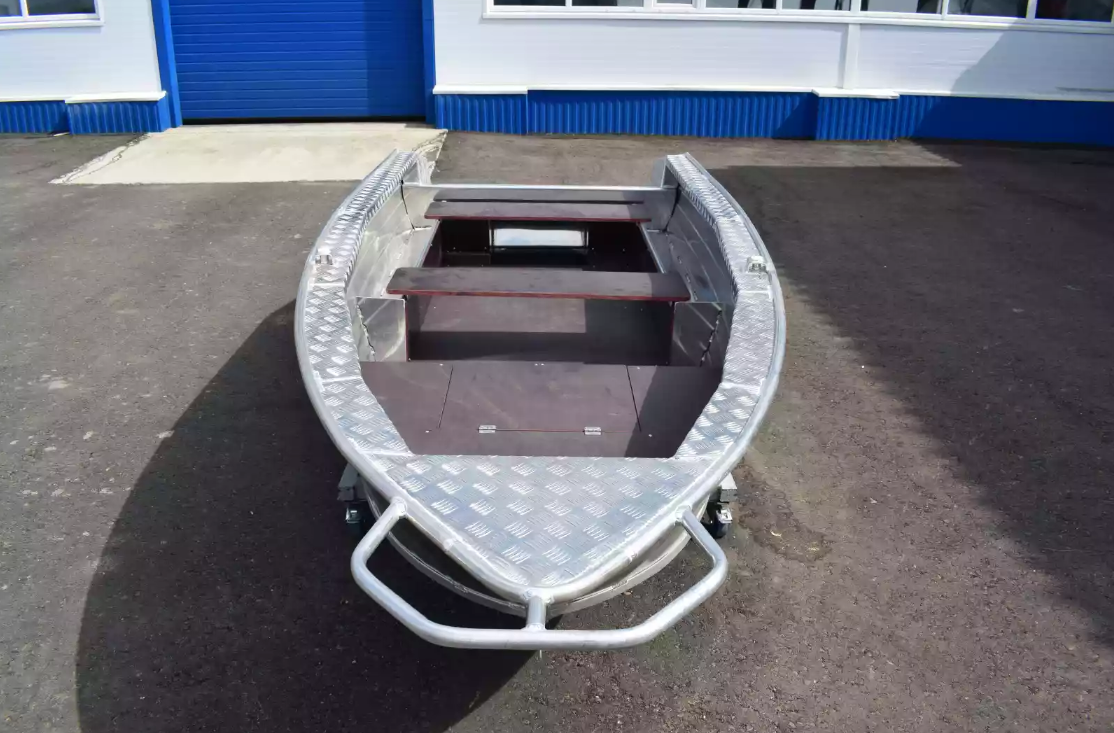 Алюминиевая лодка Wyatboat-390Р Увеличенный борт в Тюмени