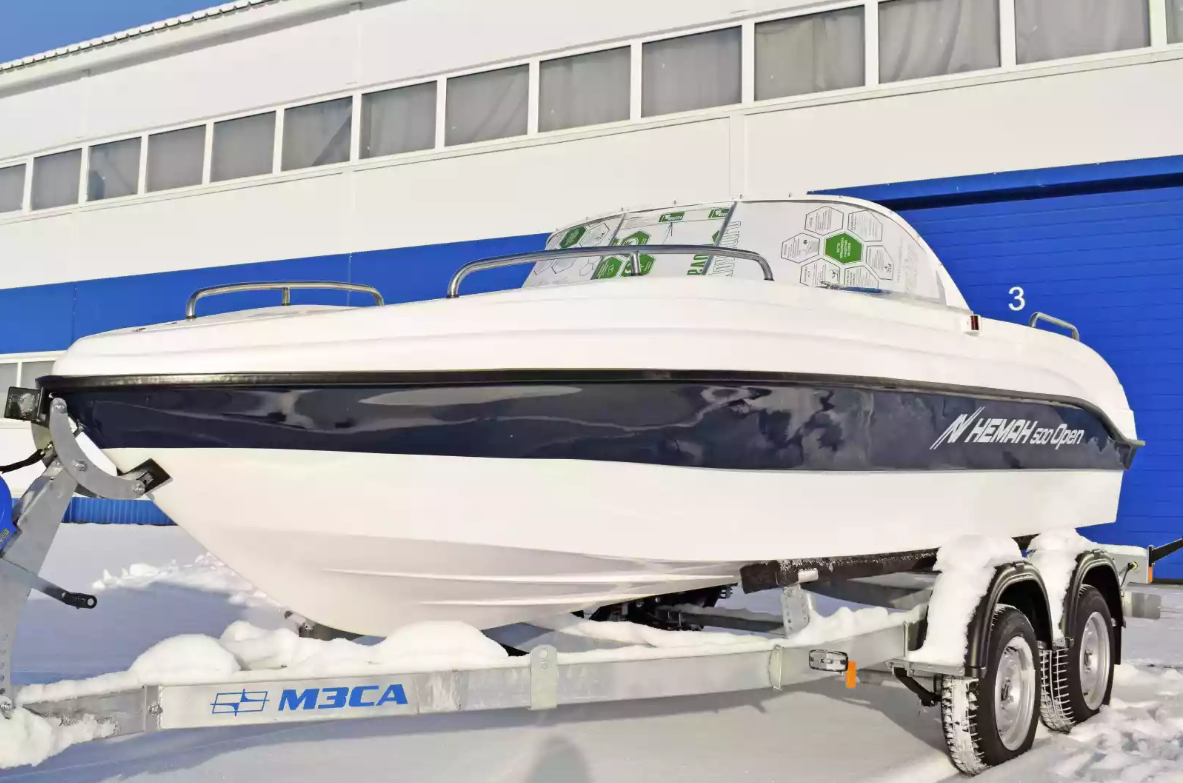 Стеклопластиковый катер Neman-500 Open в Тюмени
