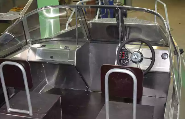 Алюминиевый катер Неман-500 DC (без покраски) в Тюмени