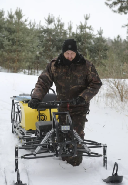 Мотобуксировщик РЫБАК PK 15 л.с. (короткая база 1230мм) в Тюмени