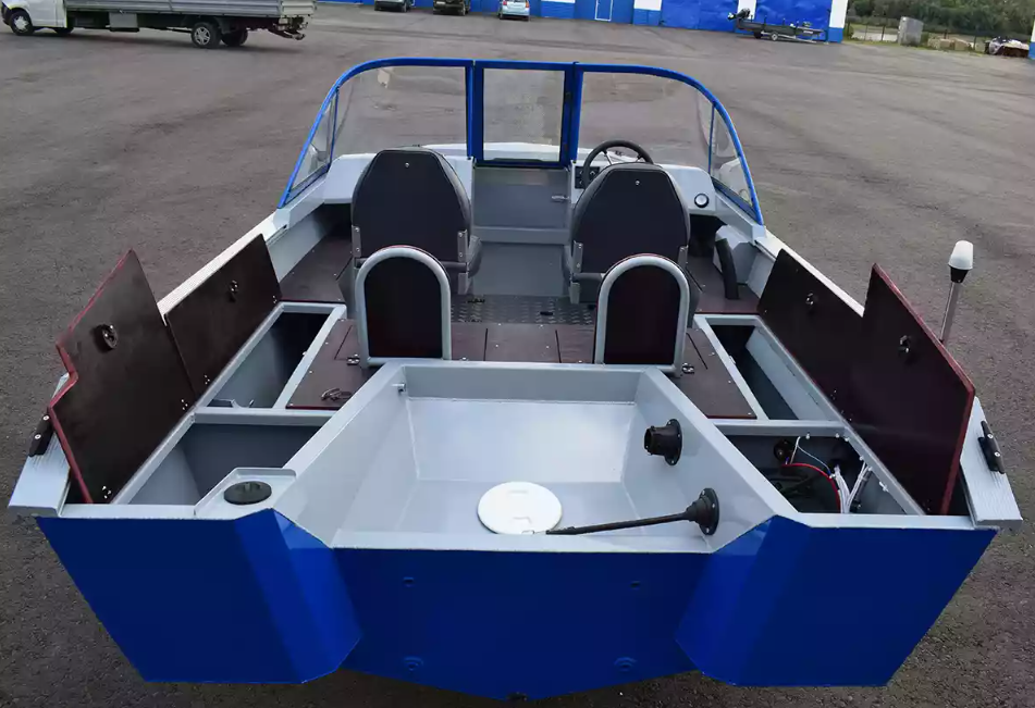 Алюминиевый катер Gold Fisher 480 DCM FISH в Тюмени