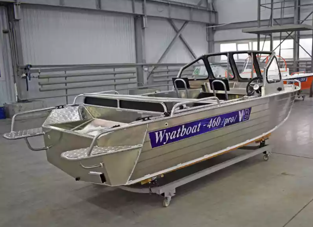 Алюминиевый катер Wyatboat-460 DCM Pro в Тюмени