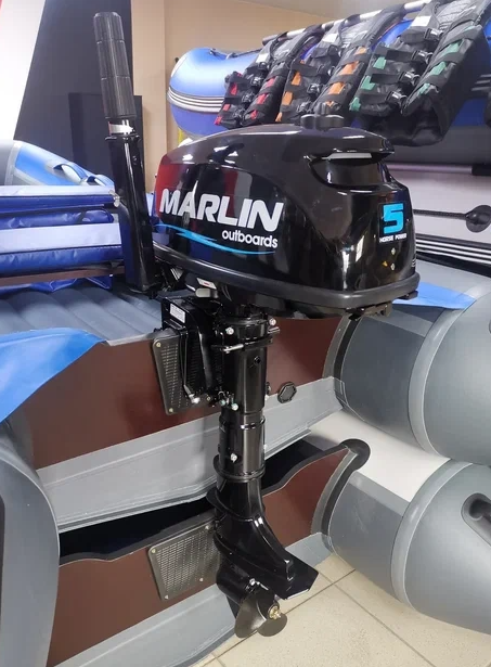 КОМПЛЕКТ ЛОДКА MISHIMO LITE 315 + МОТОР 5л.с в Тюмени