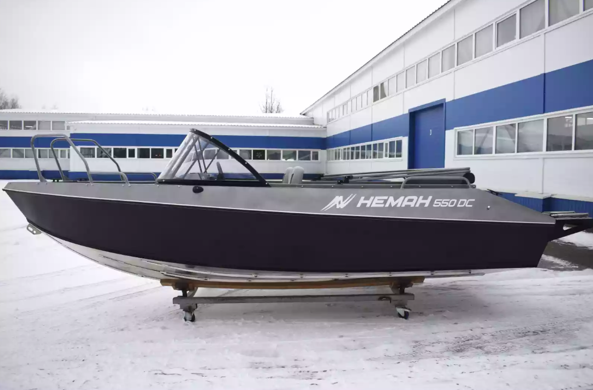 Алюминиевый катер Неман 550 DC в Тюмени